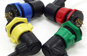 Available in blue, yellow, green and red.
